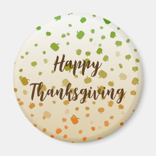 Aimant Citrouilles de Thanksgiving