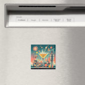 Aimant Citrus Martini Bar Futuriste Atomique du milieu du (In Situ (Lave-vaisselle))