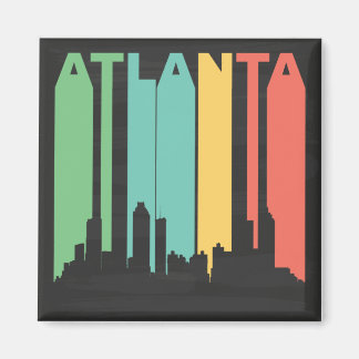 Aimant Cityscape vintage Atlanta