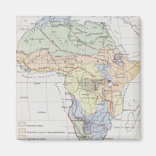 Aimant Civilisations d'Afrique (Devant)