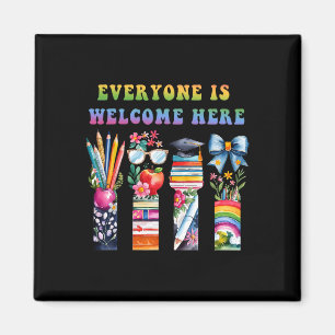 Aimant Ck À L'École Tout Le Monde Est Bienvenue Ici Pour
