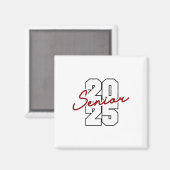 Aimant Cl De 2025 Aînés Diplôme De Collège Secondaire (Recto/Verso)