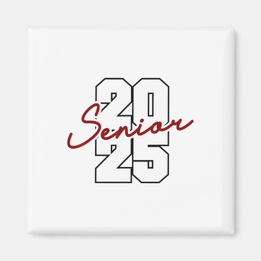 Aimant Cl De 2025 Aînés Diplôme De Collège Secondaire (Devant)