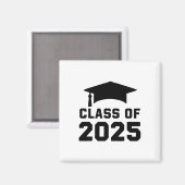 Aimant Cl Of 2025 School Graduation (Recto/Verso)