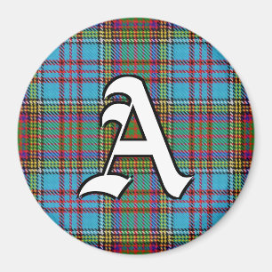 Aimant Clan Anderson Tartan Accents Plaid