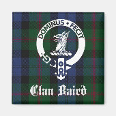 Aimant Clan Baird Tartan Crest (Devant)