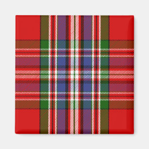 Aimant Clan écossais MacFarlane Red Tartan Plaid