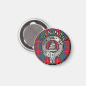 Aimant Clan Haig Crest & Tartan (Recto/Verso)
