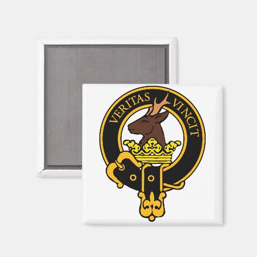 Aimant Clan Keith badge -roebuck (Recto/Verso)