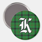 Aimant Clan Kincaid Tartan Accents Plaid (Recto/Verso)