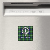 Aimant Clan Lamont Crest Badge & Tartan (In Situ (Lave-vaisselle))