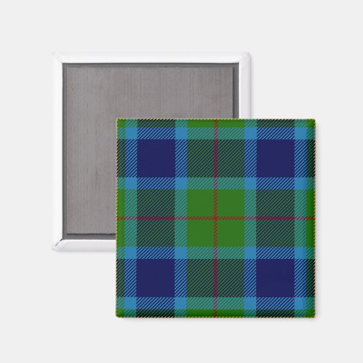 Aimant Clan Miller Tartan (Recto/Verso)