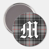 Aimant Clan Moffat Tartan Accents Plaid (Recto/Verso)