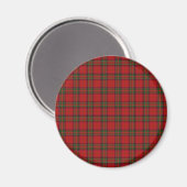 Aimant Clan Stewart Royal Scottish Tartan Plaid Motif (Recto/Verso)