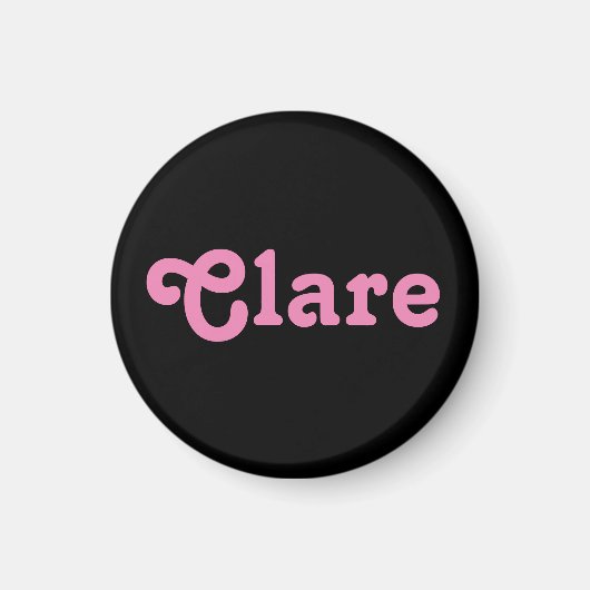 Aimant Clare magnétique (Devant)