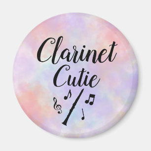 Aimant Clarinet Cutie Watercolor