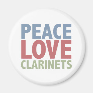 Aimant Clarinettes d'amour de paix