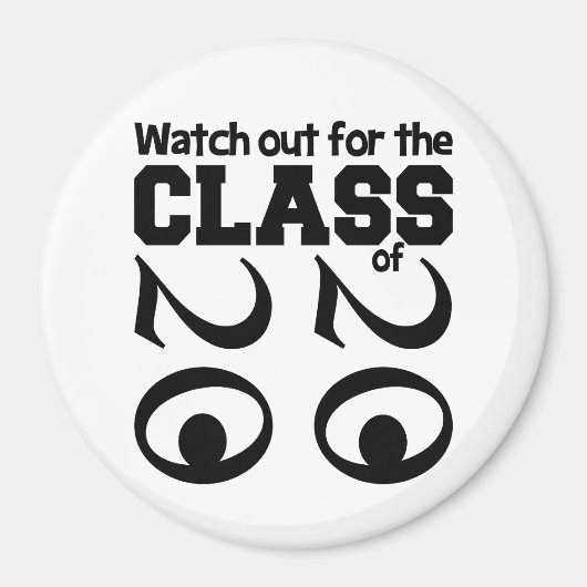 Aimant CLASSE D'Aimant 2020, grand (Devant)
