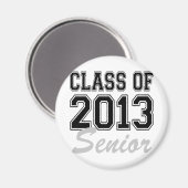 Aimant Classe de 2013 Senior (Recto/Verso)
