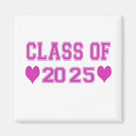 Aimant Classe De 2025 (Devant)