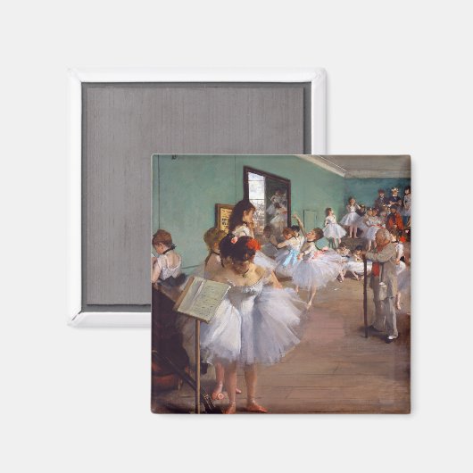 Aimant Classe de danse, Edgar Degas (Recto/Verso)