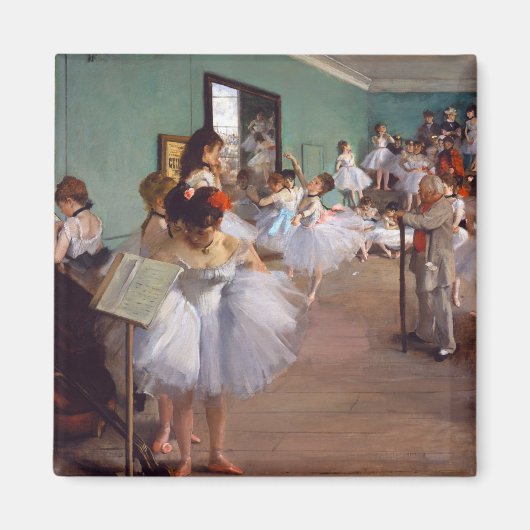 Aimant Classe de danse, Edgar Degas (Devant)