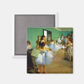 Aimant Classe de danse Edgar Degas (Recto/Verso)