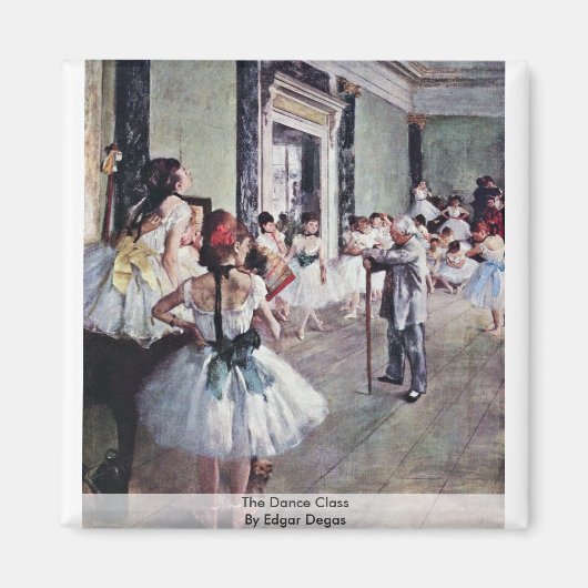 Aimant Classe De Danse Par Edgar Degas (Devant)