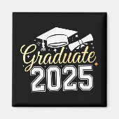 Aimant Classe De Diplôme De 2025 (Devant)