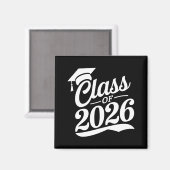 Aimant Classe De Diplômés De 2026 Fier (Recto/Verso)