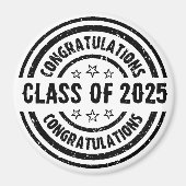 Aimant Classe de félicitations de 20XX (Devant)