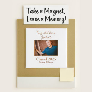 Aimant Classe de fin d'études en photo moderne de 20XX 