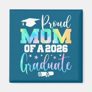 Aimant Classe de maman fière Minimal Senior 2026