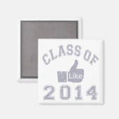 Aimant Classe De Pouces 2014 (Recto/Verso)