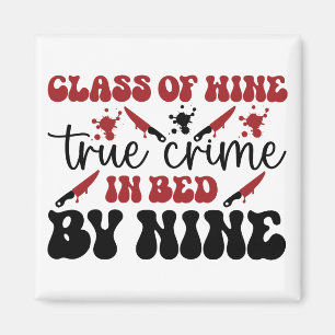 Aimant classe de vin vrai crime au lit par neuf