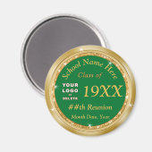 Aimant Classe pas cher Cadeaux de Réunion, Personnalisabl (Recto/Verso)