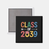 Aimant Classe super De 2039 Diplôme Senior 2039 (Recto/Verso)