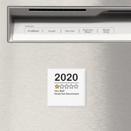 Aimant Classement One Star 2020 (In Situ (Lave-vaisselle))