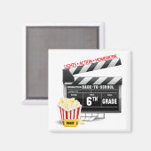 Aimant Classeur de films de 6e année (Recto/Verso)