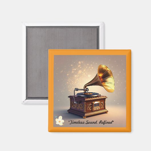 Aimant "Classic Audio Elegance" (Recto/Verso)