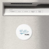 Aimant Classic de Wells Maine City (In Situ (Lave-vaisselle))