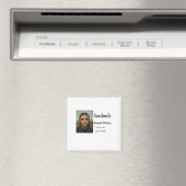 Aimant Classic graduation ajouter photo nom classe année (In Situ (Lave-vaisselle))