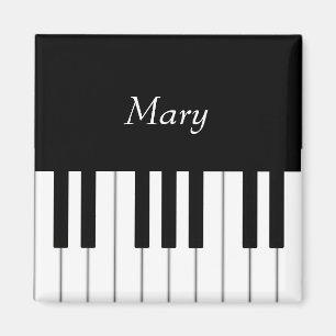 Aimant Classic Piano Keyboard Personalized