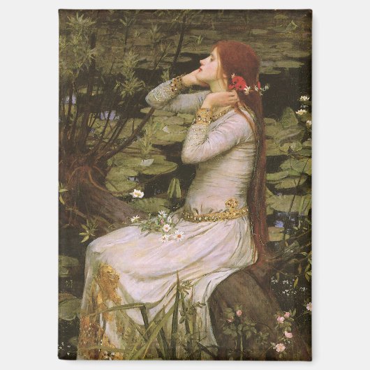 Aimant Classic Shakespeare Ophelia Pond Lily Fine Art (Recto)