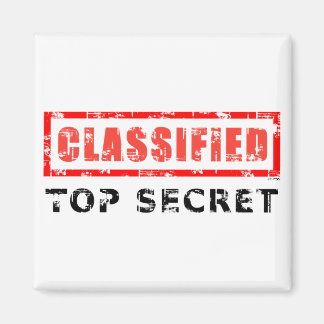 Aimant Classifié Top Secret