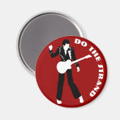 Aimant Classique 70's Glam Rock Musique Roxy Ferry Art (Recto/Verso)