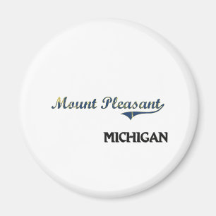 Aimant Classique agréable de ville du Michigan de bâti