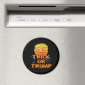Aimant Classique de Trumpkin d'Halloween (In Situ (Lave-vaisselle))