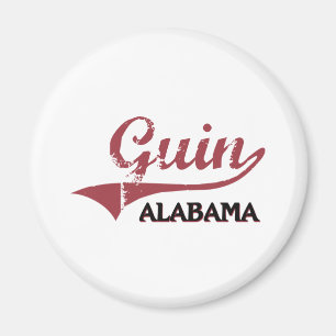 Aimant Classique de ville de Guin Alabama