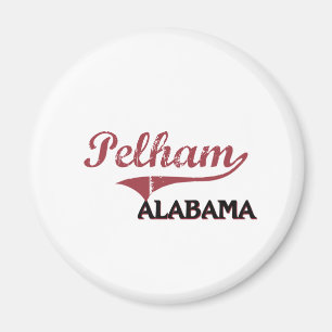 Aimant Classique de ville de Pelham Alabama